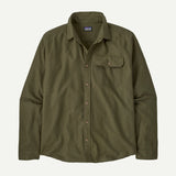 Patagonia Men's Lightweight Fjord Flannel Shirt - Basin Green