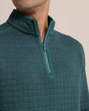 Southern Tide Men's Fairwood Reversible Quarter Zip - Salt Meadow