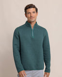 Southern Tide Men's Fairwood Reversible Quarter Zip - Salt Meadow