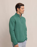 Southern Tide Men's Fairwood Reversible Quarter Zip - Salt Meadow