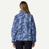 Patagonia Women's Lightweight Synchilla® Snap-T® Fleece Pullover - Flow: Dyno White