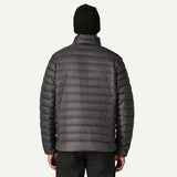 Patagonia Men's Down Sweater™ Jacket - Forge Grey w/ Blue Zip