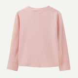 Patagonia Baby Long-Sleeved Capilene® Silkweight UPF T-Shirt - Friend Lei: Dorsal Pink
