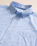 Southern Tide Men's Game Fish Sports Shirt - Cerulean