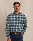 Southern Tide Men's LS Charleston Gordon Tartan Sportshirt - Salt Meadow