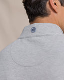Southern Tide Men's Gulf View Heather Quarter Zip - Heather Steel