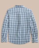 Southern Tide Boy's Haywood Intercoastal Plaid Sport Shirt - Triumph Blue