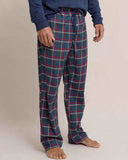 Southern Tide Men's Holiday Tartan Lounge Pant - Dress Blue