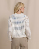Southern Tide Women's Kay Sailor Collar Sweater - Star White