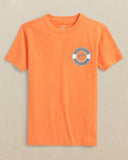 Southern Tide Kids Courtside Short Sleeve T-Shirt - Peach Parfait