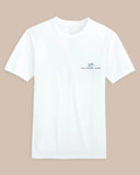 Southern Tide Boys Skipjack Football T-Shirt - Classic White