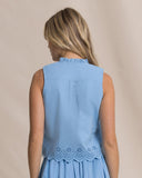 Southern Tide Larisa Eyelet Tank - Ocean Channel