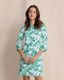 Southern Tide Women's Leira Blossom Bay Printed Dress - Simply Green