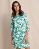 Southern Tide Women's Leira Blossom Bay Printed Dress - Simply Green