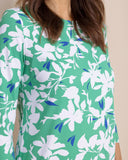 Southern Tide Women's Leira Blossom Bay Printed Dress - Simply Green