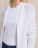 Southern Tide Women's Marren Cardigan - Classic White