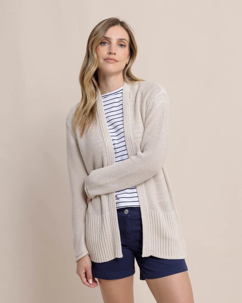 Southern Tide Women's Marren Cardigan - Stone