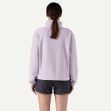 Patagonia Women's Micro D 1/2 Zip Fleece Pullover - Foxglove Purple (FGLP)