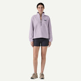 Patagonia Women's Micro D 1/2 Zip Fleece Pullover - Foxglove Purple (FGLP)