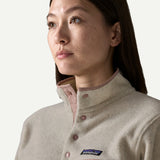 Patagonia Women's LW Synch Snap PO - Oatmeal Heather w/ Moonrise Taupe