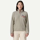 Patagonia Women's LW Synch Snap PO - Oatmeal Heather w/ Moonrise Taupe