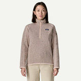 Patagonia Women's Better Sweater® 1/4-Zip Fleece - Pink Frost