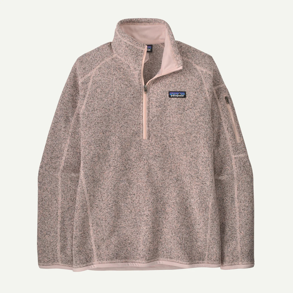 Patagonia Women's Better Sweater® 1/4-Zip Fleece - Pink Frost