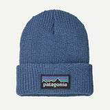 Patagonia Baby Logo Beanie P-6 Logo: Barnacle Blue