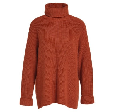 Barbour Women's Stitch Cape Sweater - Spiced Pumpkin