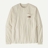 Patagonia Men's Long-Sleeve '73 Skyline Pocket Responsibili-Tee® - Birch White