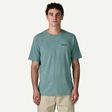 Patagonia Men's Take a Stand Responsibili-Tee® - Rainbow Run: Blue Sage