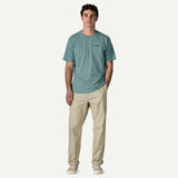 Patagonia Men's Take a Stand Responsibili-Tee® - Rainbow Run: Blue Sage