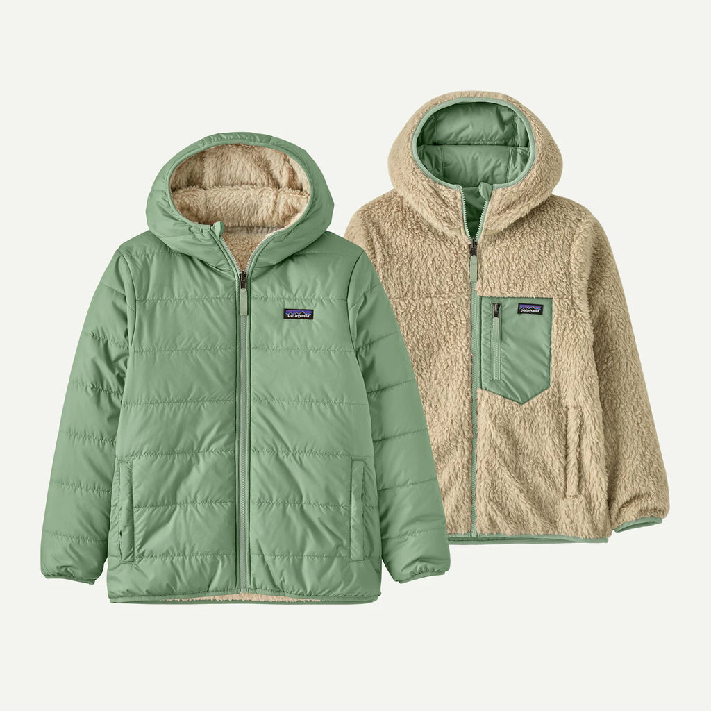 Patagonia Kids' Reversible Ready Freddy Hoody - Ellwood Green