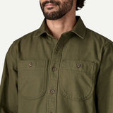 Patagonia Men's Point Reyes Canvas Shirt - Nest Brown