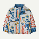 Patagonia Baby Fleece Lined Windbreaker Jacket - Sardines: Natural