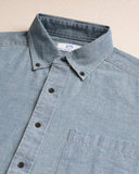 Southern Tide Men's Sandy Beach Chambray Sport Shirt - Blue Chambray
