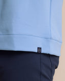 Southern Tide Men's Schooner Quarter Zip - Ocean Channel