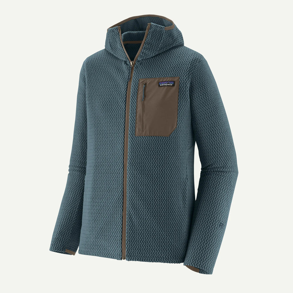 Patagonia Men's R1® Air Fleece Full-Zip Hoody - Summit Blue