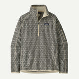 Women's Better Sweater® 1/4-Zip Fleece - Scales: Natural