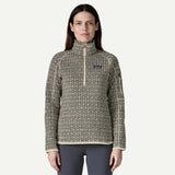 Women's Better Sweater® 1/4-Zip Fleece - Scales: Natural
