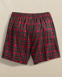 Southern Tide Men's South Carolina Tartan Boxer - Rio Red