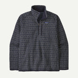 Patagonia Men's Better Sweater® 1/4 Zip - Scales: Sunken Blue