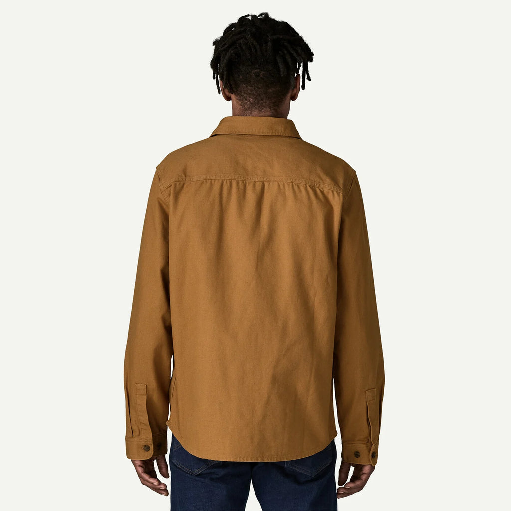 Patagonia Men's Point Reyes Canvas Shirt - Nest Brown