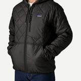 Patagonia Men's Diamond Quilted Bomber Hoody - Summit Blue