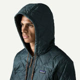 Patagonia Men's Diamond Quilted Bomber Hoody - Summit Blue