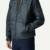Patagonia Men's Diamond Quilted Bomber Hoody - Summit Blue