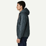 Patagonia Men's Diamond Quilted Bomber Hoody - Summit Blue