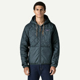 Patagonia Men's Diamond Quilted Bomber Hoody - Summit Blue