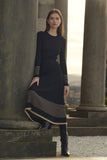 Barbour Women's Marlene Midi Knit Skirt - Black