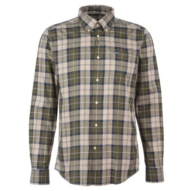 Barbour Men's Wetheram Tailored Shirt - Forest Mist